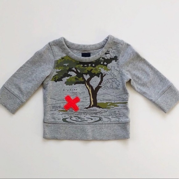 Baby Gap 6-12 mo Paint by Number Sweatshirt VGUC - Picture 2 of 4